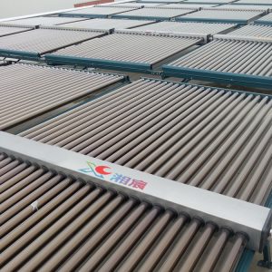 40吨太阳能热水工程——上海松江社区医院太阳能热水器工程完工